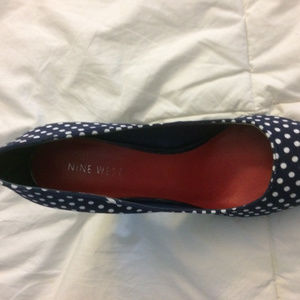 Nine West  peep toe heels